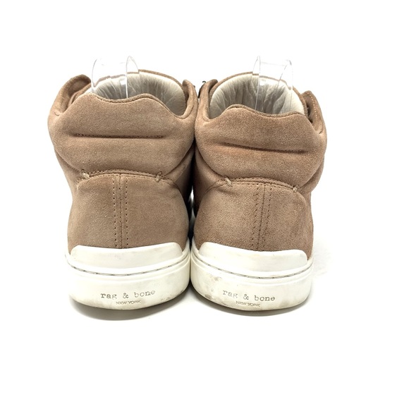 Rag & Bone Kent Suede Leather Hightop Sneakers Size 41 - Picture 7 of 10
